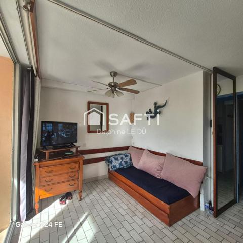 Cap d' Agde - Studio + cabine - 27 m²