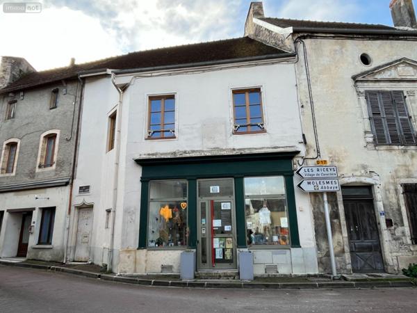 Local mixte (Pro/Hab) à vendre à Mussy-sur-Seine dans l'Aube (10250), ref : 10361/5519