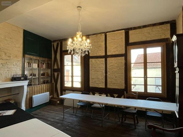 Local mixte (Pro/Hab) à vendre à Mussy-sur-Seine dans l'Aube (10250), ref : 10361/5519