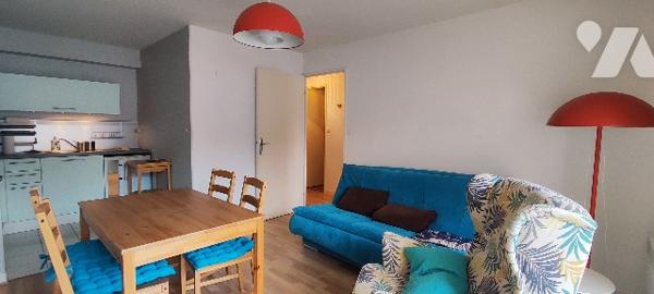 T2- CABINE (lit double) de 38,98m² avec balcon plein SUD + garage en option- centre ville du TOUQUET