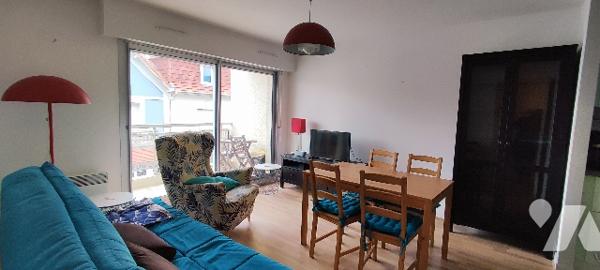 T2- CABINE (lit double) de 38,98m² avec balcon plein SUD + garage en option- centre ville du TOUQUET