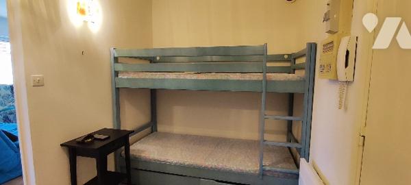 T2- CABINE (lit double) de 38,98m² avec balcon plein SUD + garage en option- centre ville du TOUQUET