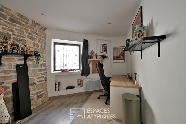 L’esprit attique, une maison de charme avec bassin en coeur de village