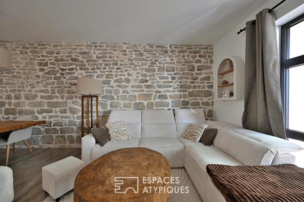 L’esprit attique, une maison de charme avec bassin en coeur de village