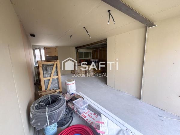 Maison en cours de rénovation à terminer