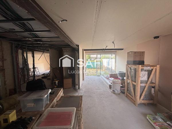 Maison en cours de rénovation à terminer