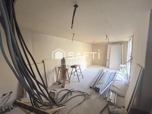 Maison en cours de rénovation à terminer