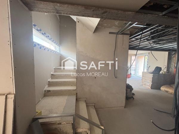 Maison en cours de rénovation à terminer