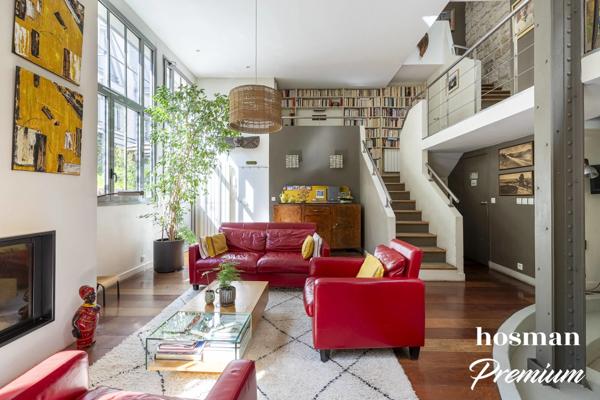 Coup de cœur ! Maison/Loft - Splendide triplex avec jardin et terrasse - Rue du Buisson Saint-Louis, Paris