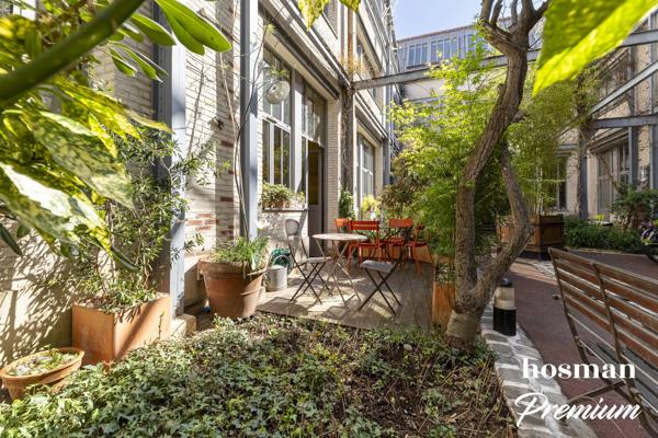 Coup de cœur ! Maison/Loft - Splendide triplex avec jardin et terrasse - Rue du Buisson Saint-Louis, Paris