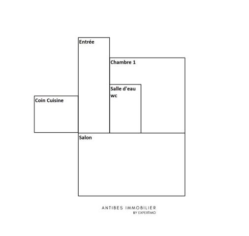 Juan les Pins (06160) JUAN LES PINS 2 PIECES REZ DE JARDIN 2 PARKINGS