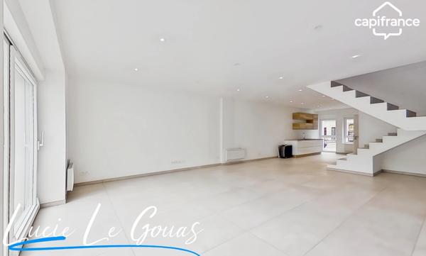 Maison mitoyenne rénovée de 126m², 3 chambres