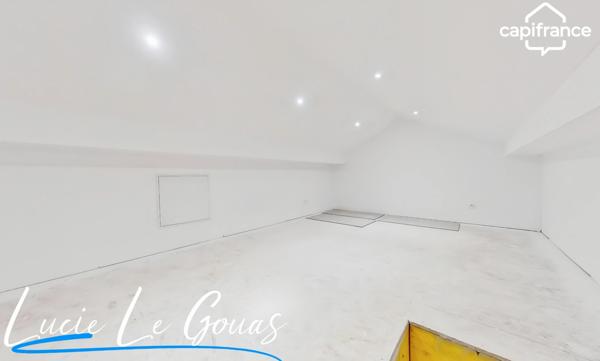 Maison mitoyenne rénovée de 126m², 3 chambres