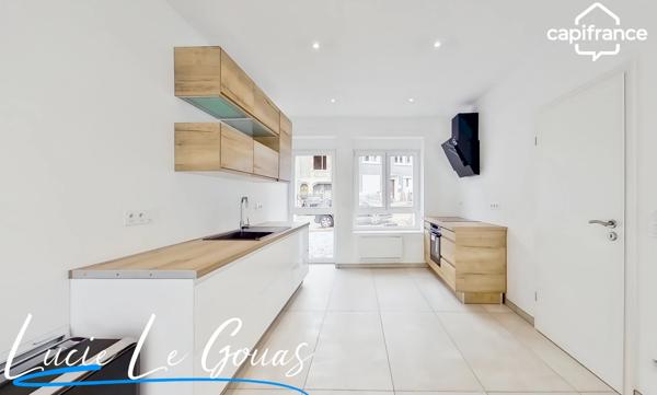 Maison mitoyenne rénovée de 126m², 3 chambres