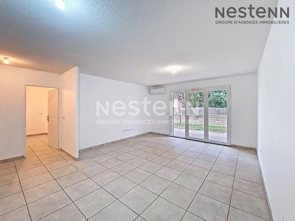 Appartement 3 pièces de 62 m2 en rez de jardin à Lunel