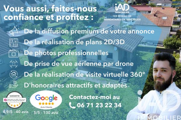 Maison à vendre 4 pièces 64 m² Exincourt