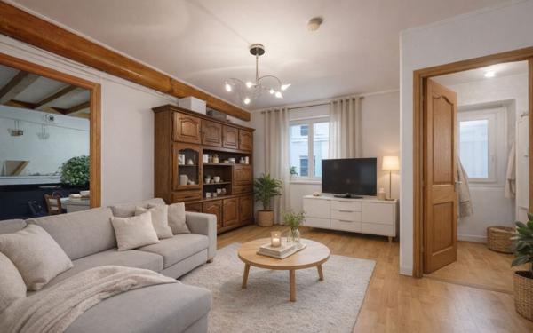 Appartement à vendre    2 pièces • 61,38 m2 Lyon 1