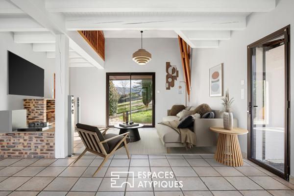 Villa avec piscine en position dominante