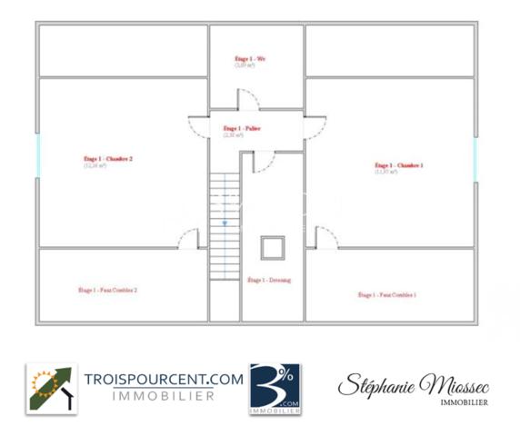 Maison 4 pièce(s) 3 chambre(s) 96 m²