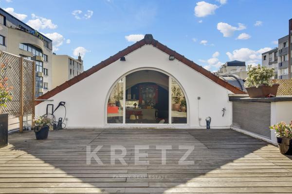 Comme une maison sur le toit