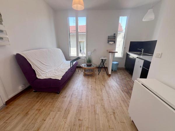 Le Bourget (93350) 2 pièces 30m² F2 GARE A 10 MIN - LOCATION MEUBLE - LE BOURGET