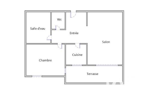 Appartement à vendre 2 pièces 50 m² Montpellier