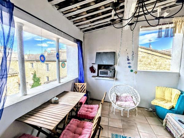 Maison de village de 100 m² avec terrasses – LAURIS 269 000 €