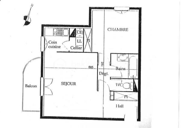 Appartement de 47 m²