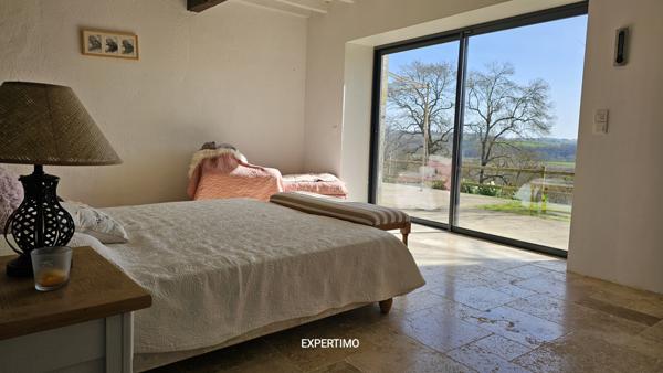 Nérac (47600) Magnifique maison de 300m², un appartement de 100m², une ancienne étable de 120m², parc arboré, piscine.