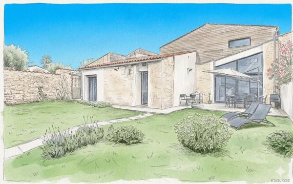Maison en pierre rénovée 145 m² - 4 chambres