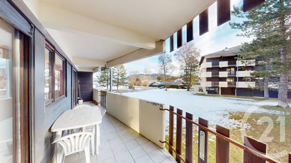 Appartement F2 à vendre  2 pièces - 45 m2 METABIEF - 25