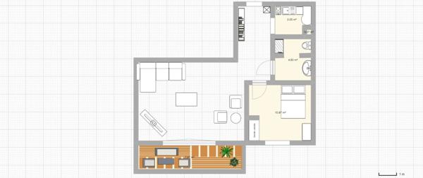 MARSEILLE 3EME PROCHE CASERNE DU MUY T2 - BALCON - PARKING