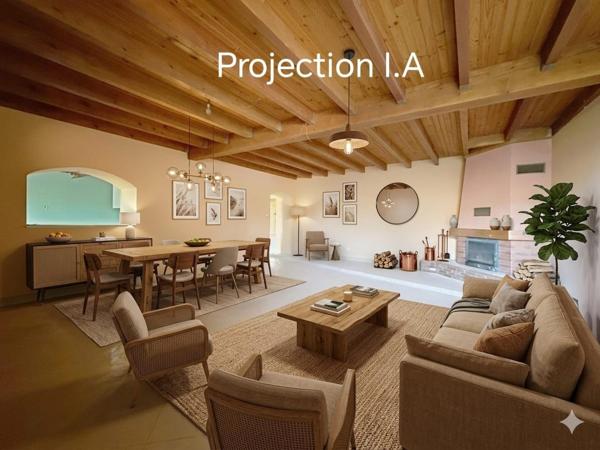 MAISON T4 149 M² À RÉNOVER – JARDIN – TERRASSE – 2 PARKINGS – SAINT-JORY (31790)