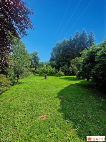 Maison individuelle plain-pied élevée sur sous-sol au calme absolu sans vis-à-vis !