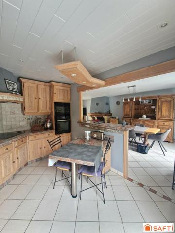 Maison individuelle plain-pied élevée sur sous-sol au calme absolu sans vis-à-vis !