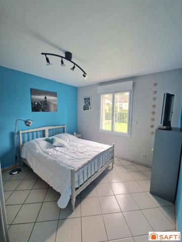 Maison individuelle plain-pied élevée sur sous-sol au calme absolu sans vis-à-vis !