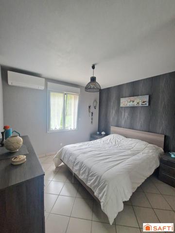 Maison individuelle plain-pied élevée sur sous-sol au calme absolu sans vis-à-vis !