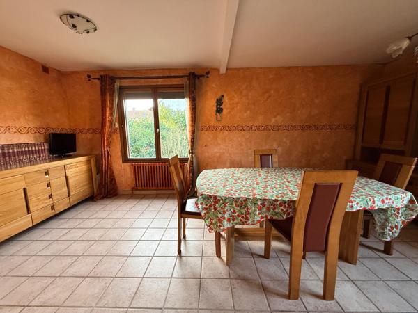 Maison 122 m2 avec sous-sol total sur terrain 477 m2