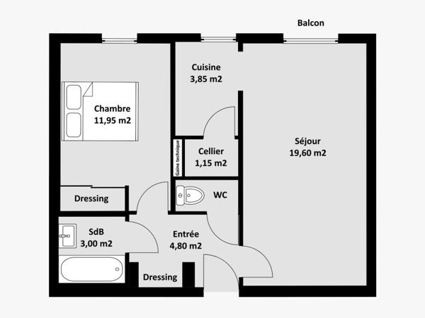 Vente / Appartement T2