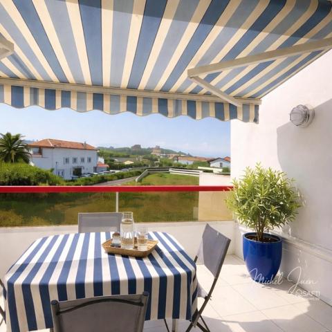 BIARRITZ – MILADY | TERRASSE SUD – VUE OCÉAN – PLAGE À PIED