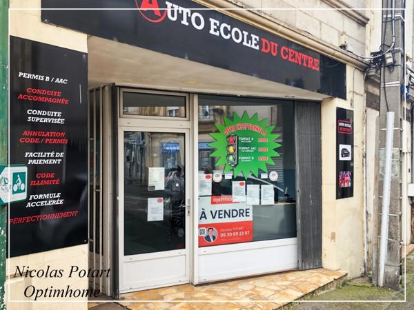 Local commercial en plein cœur de Clermont avec jardin et cours