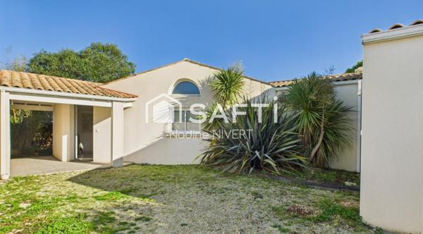 Maison plain-pied 173M2, 4 chambres,bureau, garage 26M2, jardin