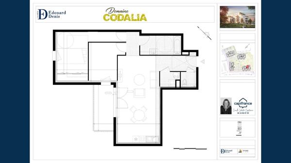 appartement à vendre 3 pièces VALLET (44)