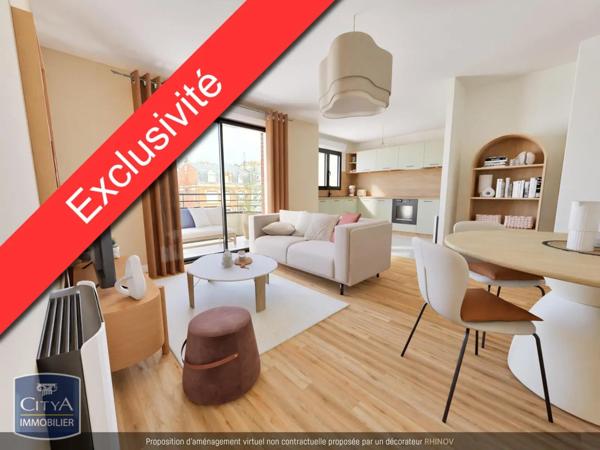 Appartement à vendre 2 pièces 46.5m²