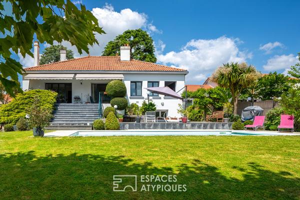 Grande maison familiale avec piscine dans le cœur de Vallet