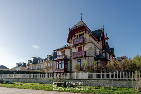Magnifique appartement avec balcon dans villa balnéaire