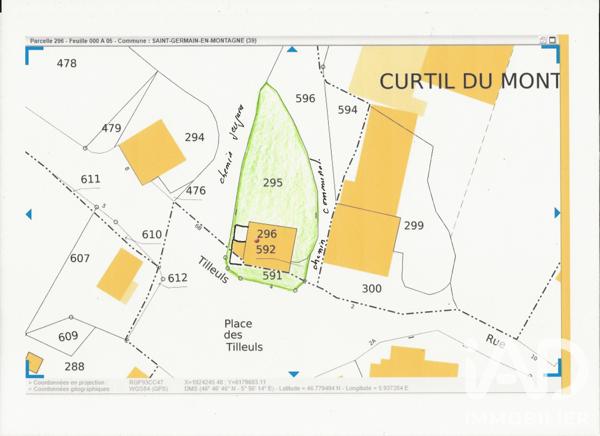 Maison à vendre 7 pièces 120 m² Saint-Germain-en-Montagne
