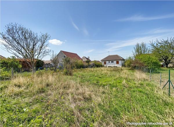 Terrain à bâtir de 600m²