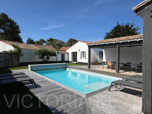 Maison à vendre avec piscine - Rivedoux Plage