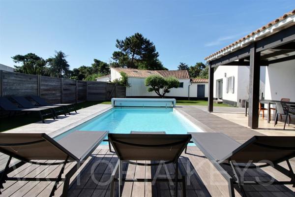 Maison à vendre avec piscine - Rivedoux Plage